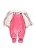 Kanz Girl's Schneeanzug M. Kapuze Snowsuit, Multicoloured-Mehrfarbig (Y/D Check 0002), 9-12 Months