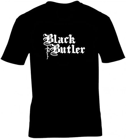 BLACK BUTLER "LOGO" ANIME, MANGA, COSPLAY BLACK HOODIE ALL SIZES (MEDIUM)