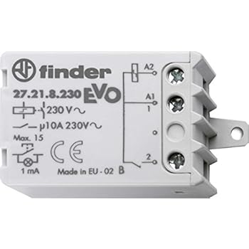Finder 260882300000PAS Télérupteur BoÃ®te Volet Roulant 2 NO 230 VAC 4
