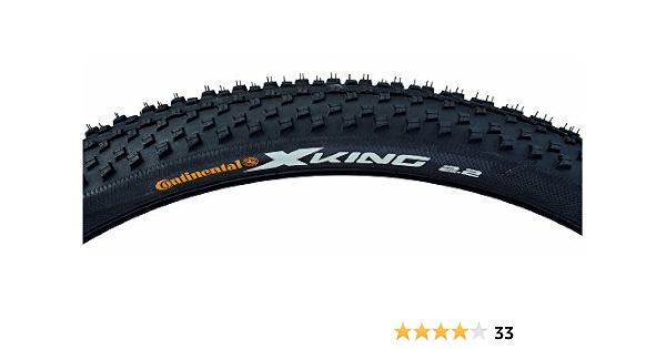 Continental, Copertone MTB X-King Cross Profil, Nero (Schwarz), 30 x 2.20 :  Sport e tempo libero