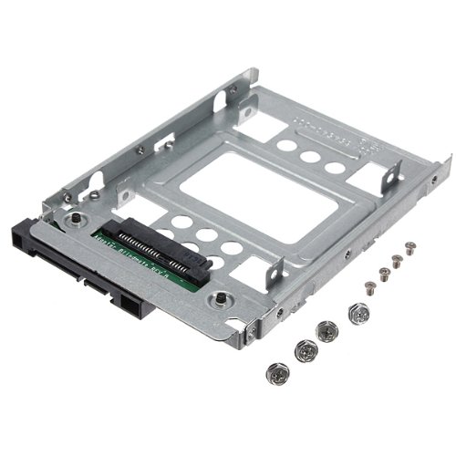 ELEGIANT 2.5" SSD zu 3.5" SATA Festplatten Einbau Rahmen HDD SSD Caddy Adapter Halterung