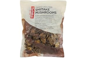 Yutaka Dried Shiitake Mushrooms 500g | Premium Donko Variety with Thick Caps & Deep Umami Flavour | Ideal for Soups, Ramen, Stir-Fries, Broths & Vegan Cooking | High in Fibre & Protein