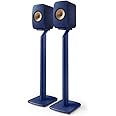 KEF S1 Floor Speaker Stands for LSX and LSX II Active Bookshelf Speakers (Pair), Blue