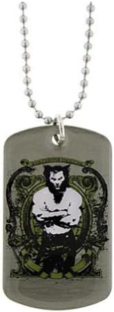Marvel Comics Wolverine Standing Tall Dog Tag Necklace 5014