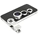 Captcha 3 in 1 Universally Compatible with any Smart Phone Camera Lens(Macro+Fish Eye+Wide Angle Lens (Promotional Offer - Free Carry Pouch) RS.270.00