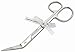 Jewel of London Professional Precision Chiropody Podiatry Superior Surgical Stainless Steel 16 cm Long Reach Mirror Finish Toe Nail Scissors with Angled Pointed Blades and 3 Finger Rings. Certified High Quality Construction, 3 Years No-Risk Guarantee Plus Jewel of London Cashback Offer