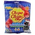 Chupa Chups Mini Cola & Strawberry Flavour Lollipops 10 Pcs Packet, 100g