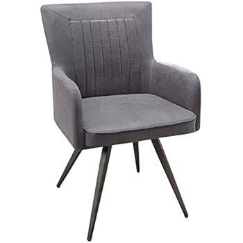 Exklusiver Design Stuhl Lucca Taupe Grau Mit Edler Steppung Roadster Armlehnenstuhl Esszimmerstuhl Sidra Hospital