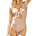 Produktbild AHAYAKU Sexy Swimwear Damen Einteiliger rückenfreier Bandage Badeanzug Push Up Bikini