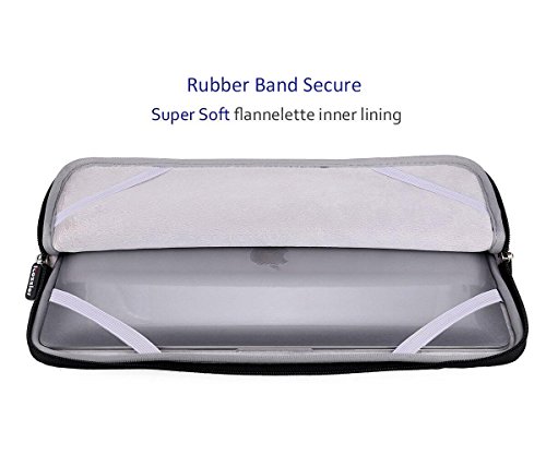 iCozzier 13-13 3 Zoll Diamantstil handliche H  lle f  r Laptop  Notebook  Chromebook  MacBook  MacBook Pro  MacBook Air  Ultrabook     Schwarz