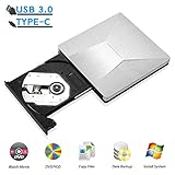 【DVD Laufwerk USB Breite Kompatibilität】-- Neuen generation optisches laufwerk wird die aktuellste Kompatibilitäts technologie angewandt und es ist mit den meisten computer systemen auf dem markt kompatibel,So wie Window98/SE/ME/2000/XP/Vista/Linux/Win7/Win8/Win10,Mac OS.Unterstützt sowohl Laptop als auch Desktop-PCs mit USB oder typ C anschluss.USB laufwerk brenner inklusive USB 3.0 Typ A und Typ C Dual Interface.Unterstützen zukünftig mehr Geräte.