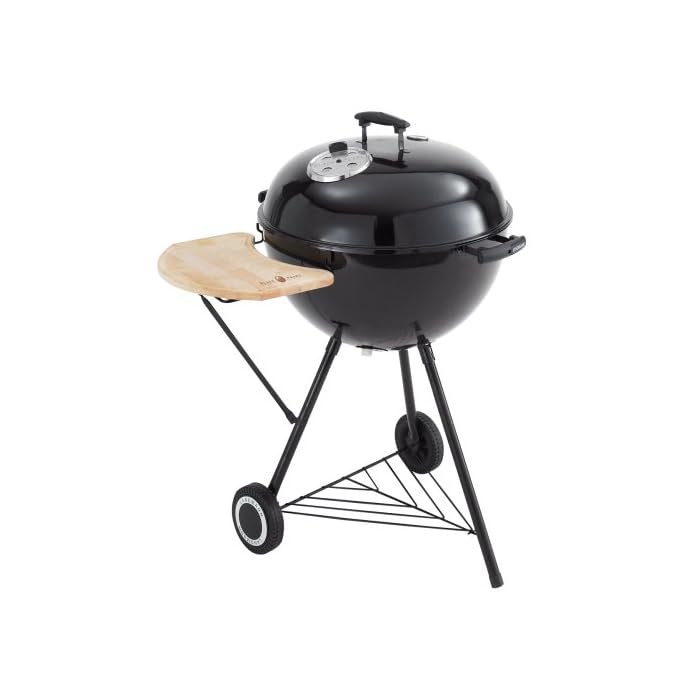 Landmann 31319 Black Pearl Kugelgrill 545 Cm Mit Ablagetisch 92 X 70 X 98 Cm