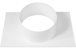 Vent Systems Brida de conexión de conducto de 120 mm para sistemas de calefacción, refrigeración y aire acondicionado