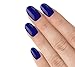 Elegant Touch Pre-Glued Express Nails, Polished Bright Navy