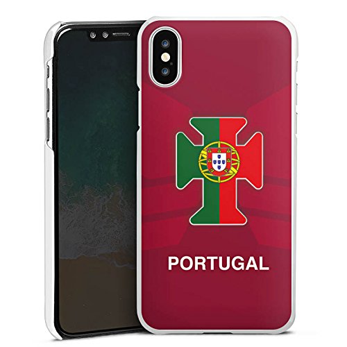 Apple iPhone X Hülle Case Handyhülle Portugal Em Trikot Fussball Football