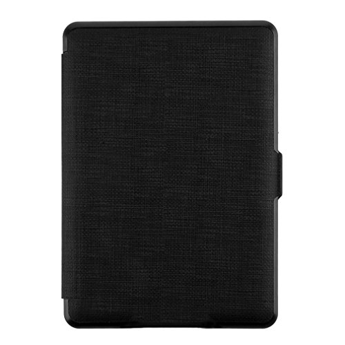 Tsing Kindle Paperwhite Hülle, Smartshell Case Kompatibel für Alle Kindle Paperwhite Die dünnste und Leichteste Schutzhülle (für Alle Vorgängermodelle von 2012, 2013, 2014 und Den Neuen Kindle Paperwhite 2015) (Schwarz) - 5