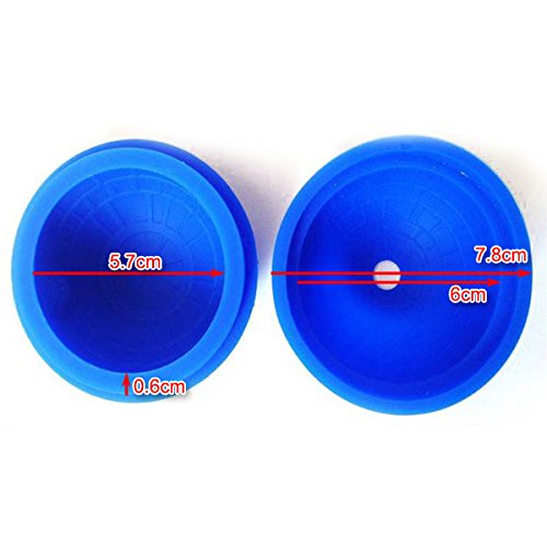 Silikon Star Wars Todesstern rund ICE CUBE Form Tablett Desert Sphere Mould DIY Tool - 5