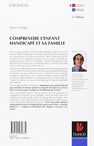 Book's Cover of Comprendre l'enfant handicapé et sa famille