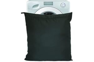 Moorland Rider Horsewear Wash Bag Jumbo, Black - Protects Washing Machine from Horse Hair, Dirt and Debris. Reusable Laundry Bag for Stable Rugs, Numnahs, Saddle Pads and Horse Equipment (75x80cm)