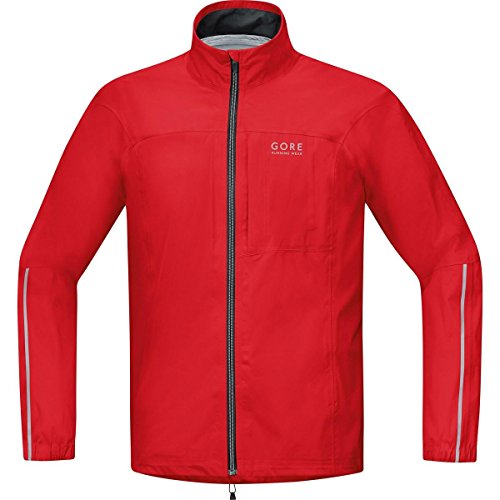 GORE RUNNING WEAR Herren Laufjacke, GORE-TEX Active, ESSENTIAL GT AS Jacket, Gre XL, Rot, JGMESS