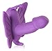 Produktbild Deluxe double Silikon Vibrator Butterfly mit G Punkt Stimulation, kabellos