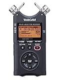 tascam dr-05 v2 test Stativadapter (¼ Zoll, 6,35 mm) auf der Unterseite, um den Recorder auf einem Tisch- oder Mikrofonstativ zu befestigen.Optionales Zubehör: Fußschalter (RC-3F), kabelgebundene Fernbedienung (RC-10).