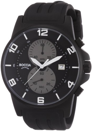 Boccia Herren-Armbanduhr Leder 3777-02 Boccia Herren-Armbanduhr Leder 3777-02
