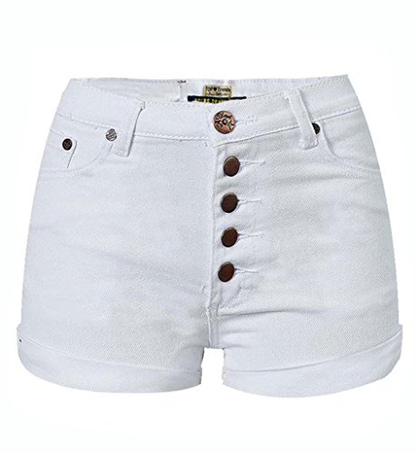 iRachel Damen Sexy Short Hotpants Demin Short kurze Hose