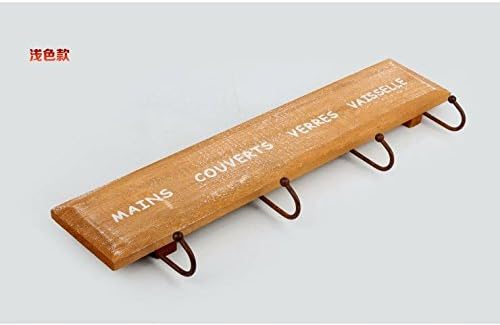 Outside The House Home Clothing Store Wall Wooden Decoration Hook After Door Clothes Hanging Hook Coated Cap Hook,A