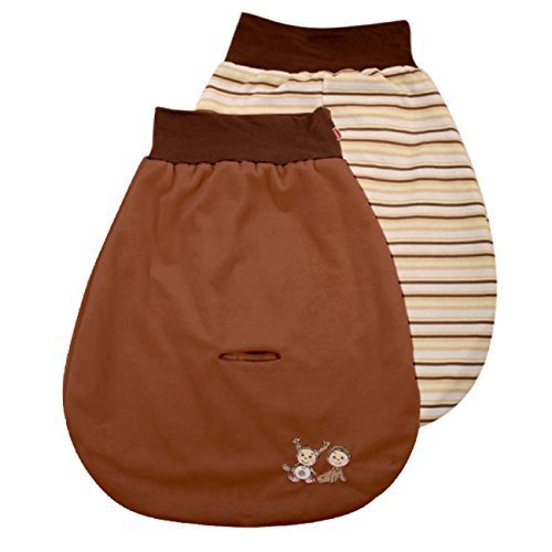 Preisvergleich Produktbild Baby Matex Baby Pucksack / Schlafsack / Autositz Strampelsack - verschiedene Farben braun