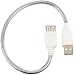 Produktbild PEARL USB Adapterkabel: USB-Verlängerung mit Schwanenhals, 30 cm (USB Anschlusskabel)