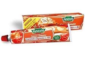 BENEDICTA PANZANI - Sauce Tomates Cuisinées Oignons Et Ail 180G - Lot De 2