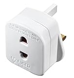 Masterplug Indoor Power SHADC-MP Shaver Adaptor Fused - White