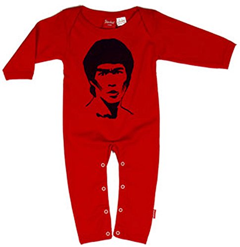 Bruce Lee (classic) Playsuit - Fuchsia 6 - 12 Months