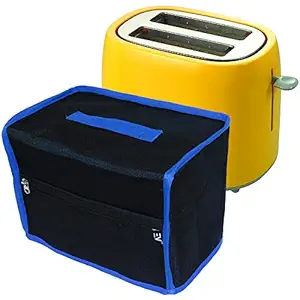 Equal Vip - Pop Up Toaster Cover toast small Cloth Cotton 2 Slice (Polyester Blue)