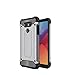 Produktbild SsHhUu LG G6 Hülle, 2 IN 1 TPU + PC Doppelschicht Schutzhülle Ganzkörper Rüstung Case Robust Stoßstange Handyhülle Dual Layer Stoßfest Rutschfest Schale Für LG G6 H870 H872 H873 US997 5.7" Grau