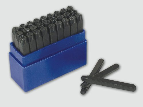Mannesmann Schlagbuchstaben, 10 mm, DIN 1451, M 244-10 - 2