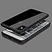 Produktbild Apple iPhone X Bumper Hülle, Premium Schutzbumper Hülle, iPhone X Case Design, ultra dünn Handyhülle, [Silikon+PC Clear ], iPhone X Schutz Tasche, Schwarz