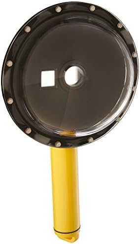 Vicdozia Update Version 6'' Dome Port Under Water Diving Camera Lens Transparent Cover Housing Case Underwater Photography for Gopro Hero 4 3+ Black, Silver