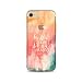 Produktbild LaiXin Handyhülle Tasche für iphone7/7s(4.7zoll) Aquarell design TPU Schöne Backcover silicone Plastik Kratzfeste Anti Finger Ultradünnen Weich Bumper Schale-Orange stripes