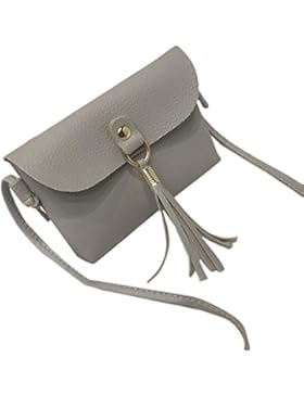 LSAltd Frauen Mädchen Vintage umhängetasche Damen Mode Quaste Weiche Umhängetasche Frauen Chic Mini tasche