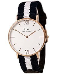 Daniel Wellington  0552DW - Reloj de cuarzo para mujer, con correa de tela, color multicolor