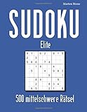 Image de SUDOKU Elite: 500 mittelschwere Sudoku