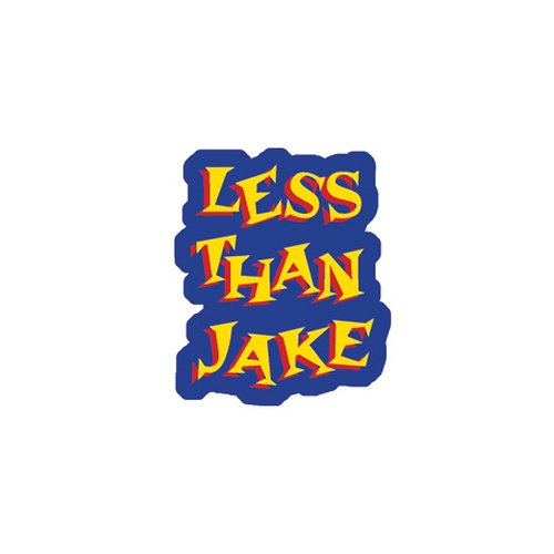Preisvergleich Produktbild Less than Jake - Aufkleber Logo