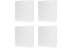 YSJCHEBS Confezione Da 4 Coprifori Decorativi Nel Muro, Coprifori In Plastica, Coprifori Nel Muro, Decorazioni Per La Casa, Coprifori Autoadesivi Nel Muro