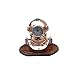 Produktbild Copper Dekorative Divers Helm Clock 12 "