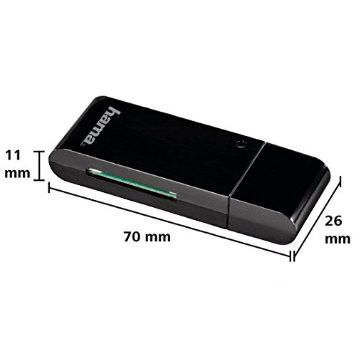 Hama Kartenleser (SD/SDHC/SDXC, USB 3.0), schwarz - 2