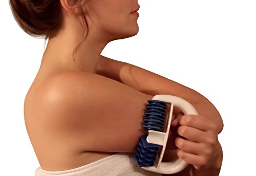 Anti-Cellulite-Power Duo mit My Body Shaper Roller und My Cellu Shaper Saugglocke 2 der besten Behandlungen gegen Orangenhaut in einem praktischen Baumwoll Sackchen. Blau - 6