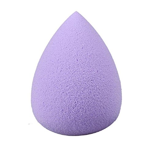 Malloom Top Selling 1PC Water Droplets Soft Beauty Makeup Sponge Puff (Purple )