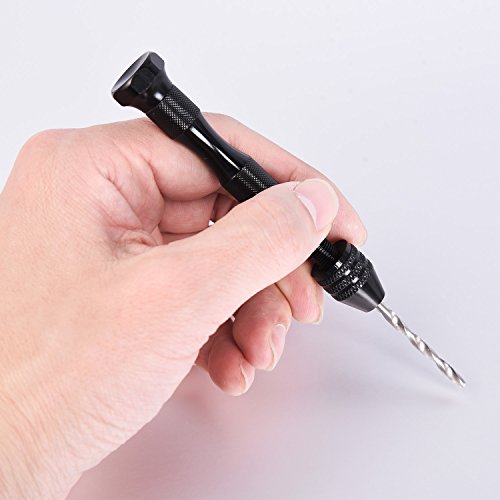 eBoot Handbohrer Spiralbohrersatz für Modell Harz Schmuck Nussbaum Amber Bienenwachs Olive Nut - 5